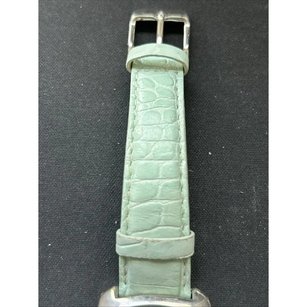 Raymond MOP Dial Mint Green Band Women’s Quartz Watch